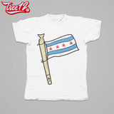 Tree12 Chicago Flag Tee - treeonetwo.com