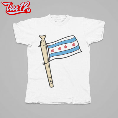 Tree12 Chicago Flag Tee - treeonetwo.com